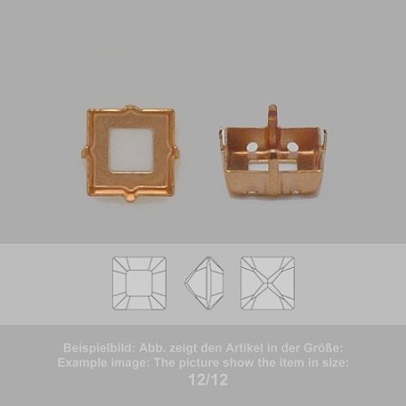 settings for swarovski crystals milgrain sew-on setting - square sw 4447sw4428-8/8 - milgrain sew-on setting  - square sw 4447sw4428