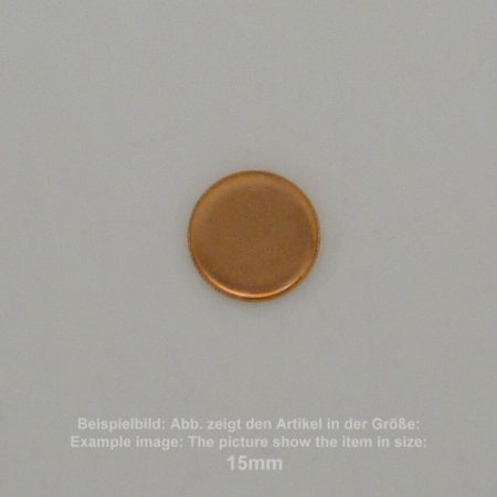 Steinfassung für Swarovski Kristalle Bodenkessel- Rund SW 2058-8mm - Bodenkessel - Rund SW 2058