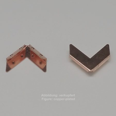 Bandende zum Kleben-ohne Öse- 28mm-glatt - zum Kleben - ohne Öse
