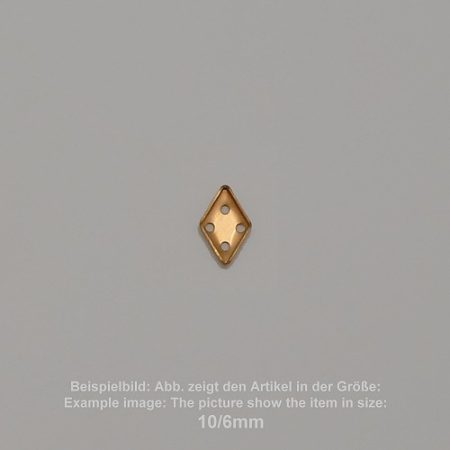 Steinfassung für Swarovski Kristalle Bodenkessel zum Aufnähen- Fancysw2709-13/8 - Bodenkessel zum Aufnähen - Fancysw2709