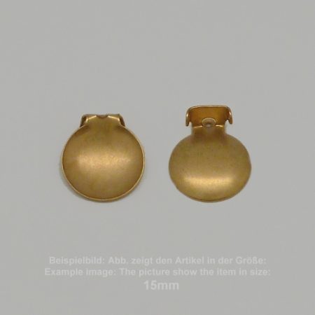 mechanic ear clips Clipsteller- 12mm-domed-without ring - Clipsteller - 12mm