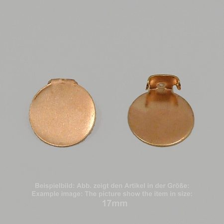 mechanic ear clips Clipsteller- 25mm-smooth-without ring - Clipsteller - 25mm