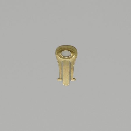 mechanic ear clips clip on earring back- 21mm-smooth-with hole - clip on earring back - 21mm