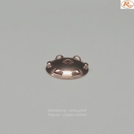 pearl cap 18mm-with loop - 18mm - with loop
