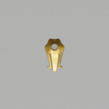 mechanic ear clips clip on earring back- 20mm-smooth-with hole - clip on earring back - 20mm