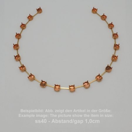 Kette Rund SW 1088-ss40- Collier-Abstand 1
