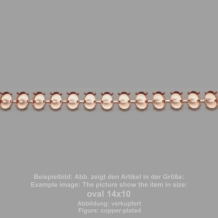 standard chain oval-12/10- standing bracelet - oval - 12/10