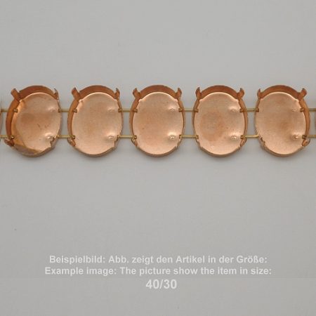 Kette Oval SW 4120-18/13- zwei Stege - Oval SW 4120 - 18/13
