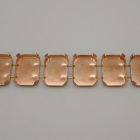 Kette Achteck-40/30- zwei Stege - Achteck - 40/30