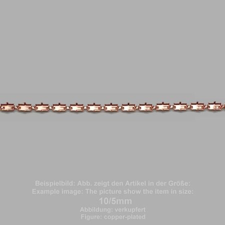 standard chain baguette sw 4501-10/5- lying bracelet - baguette sw 4501 - 10/5