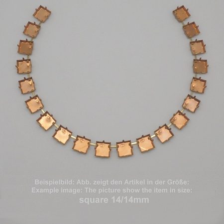 Kette-Standard Quadrat SW 4447-8/8- Collier - Quadrat SW 4447 - 8/8