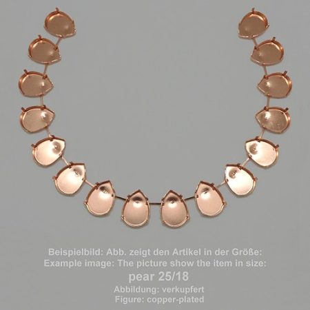 standard chain pear sw4320-18/13- hanging necklace - pear sw4320 - 18/13