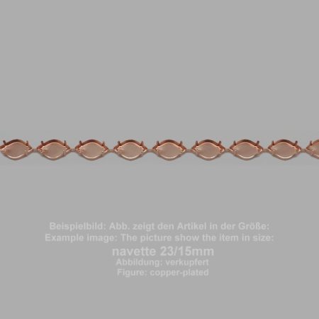standard chain navette sw 4230-14/9- lying bracelet - navette sw 4230 - 14/9