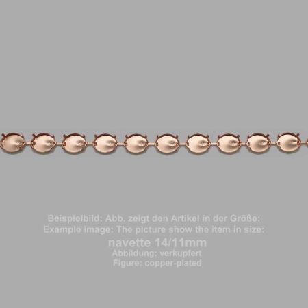 standard chain navette sw 4224-10/8- lying bracelet - navette sw 4224 - 10/8