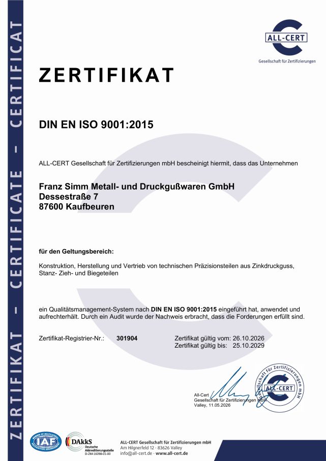 RZ-9001-Franz SimmMetall
